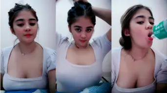 Si Imut Holaa Queenn Nyepong Botol Video by Kompoz