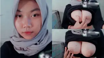 Winnieeww Hijab Toket Brutal VCS Video by IXXX