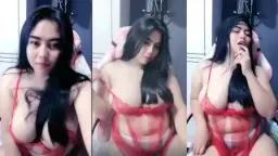 Shellaaa Toge Sexy Lingerie Merah Comeback Lagi Video by FapHouse