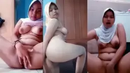 ABG Jilbab Tiktokers Omek Sampai Crot Video by PornOne