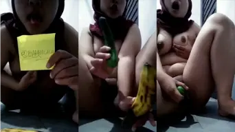 Barbielala Sange Omek Pakai Timun Video by Tube8