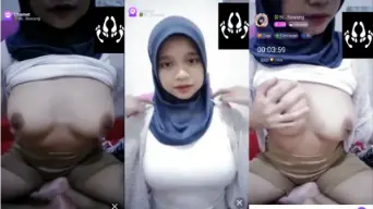 Remas Toket Gede 4_BG Hijab Live Video by KingBokep