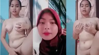 Viral Daun Masih Muda SM_P Tiktoker Hijab Part2 Video by YouPorn