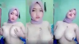 Viral Tiktok Hijab Pamer Susu Jumbo Video by PornOne