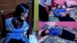 Culik Bestienya Sendiri Masuk Kamar (Semi BDSM) Video by BokepHUB