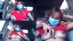Ngasih Ayang Jatah Pas di Mobil Video by BebasIndo