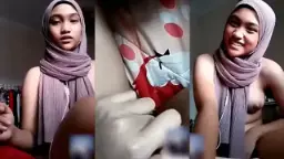 VCS Aisyah Daun Masih Muda Hijab Coklat Video by SangeLink