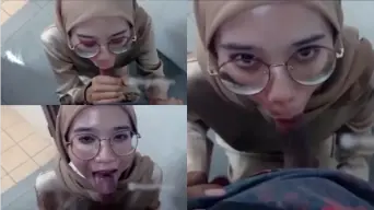 Skandal PNS Hijab Isep Kontol Ditoilet Video by HQporner