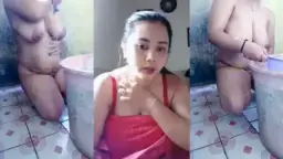 Tante Serin Semok BBW Mandi Live Video by simontok