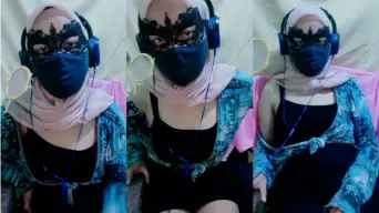 Hijab Pink Mulus Liveshow Ebot Video by SpankBang