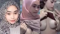 Hijab Pink Cantik Pamer Tubuh Mulus Video by SpankBang